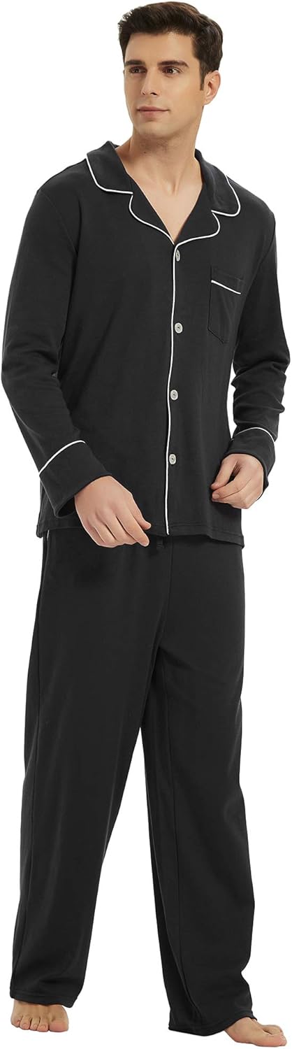 Katoenen heren pyjama