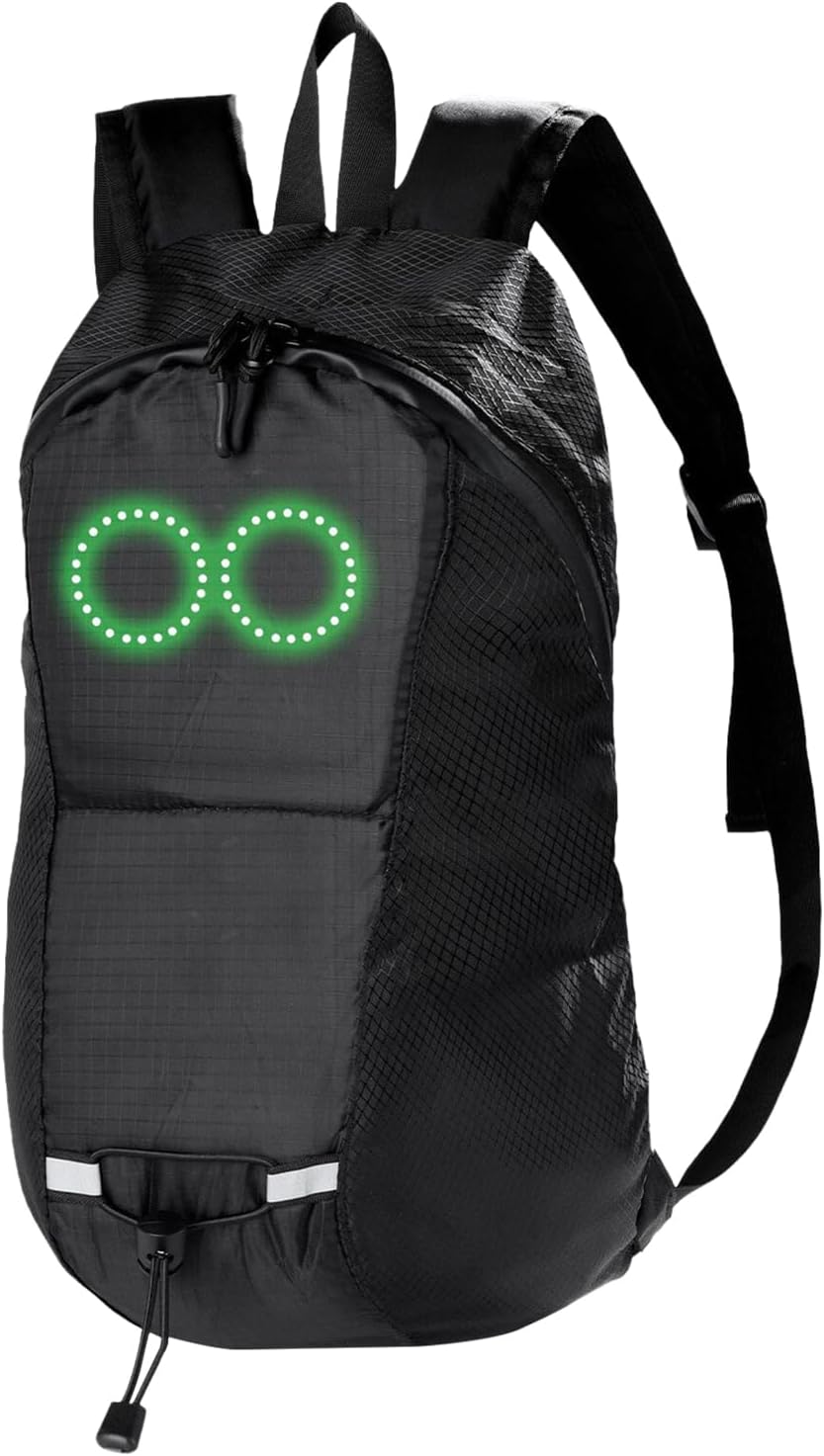 LED reisrugzak – lichtgevende rugzak met muziekresponsieve verlichting