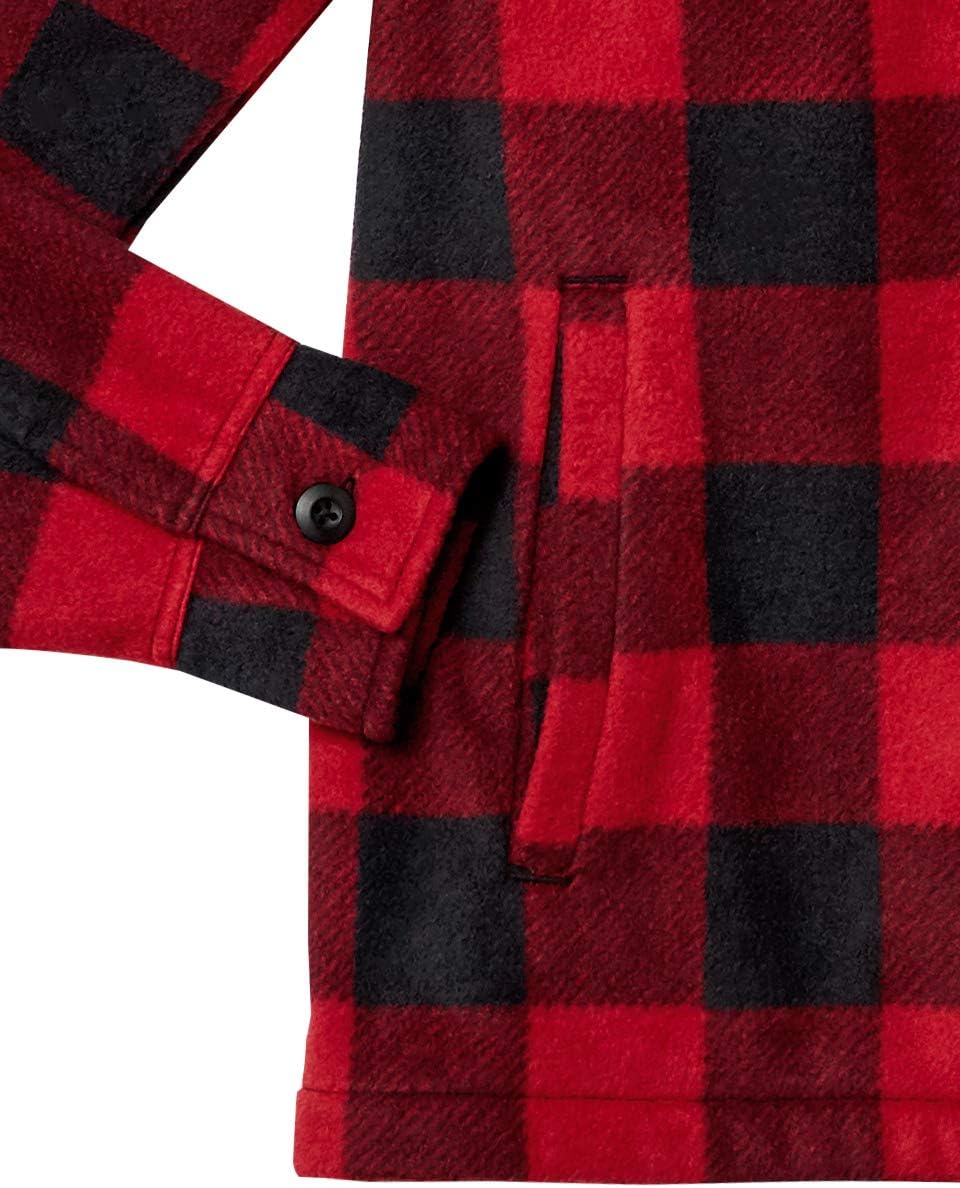 Heren fleece overhemd