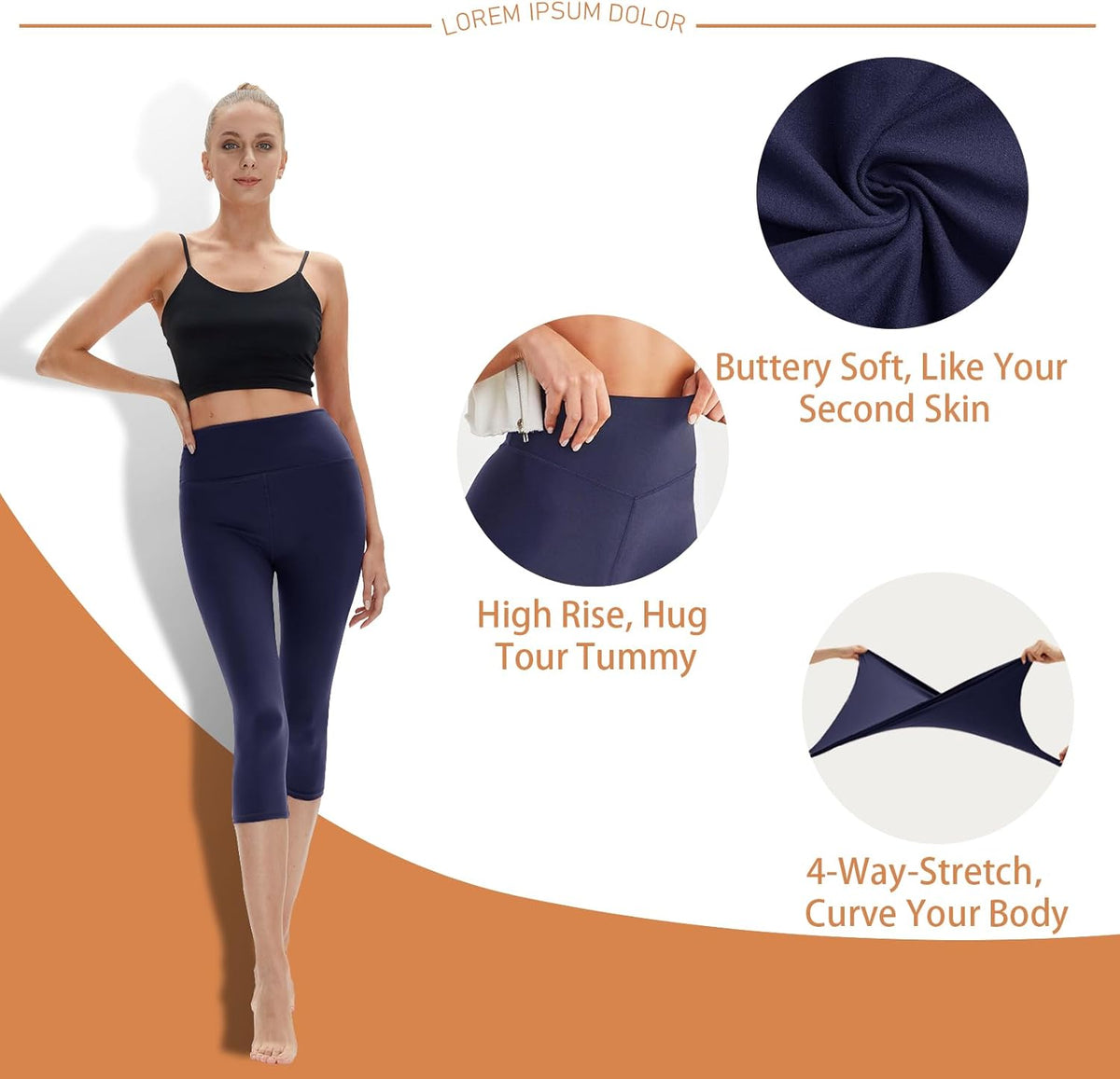 LuxeFit high-waisted leggings
