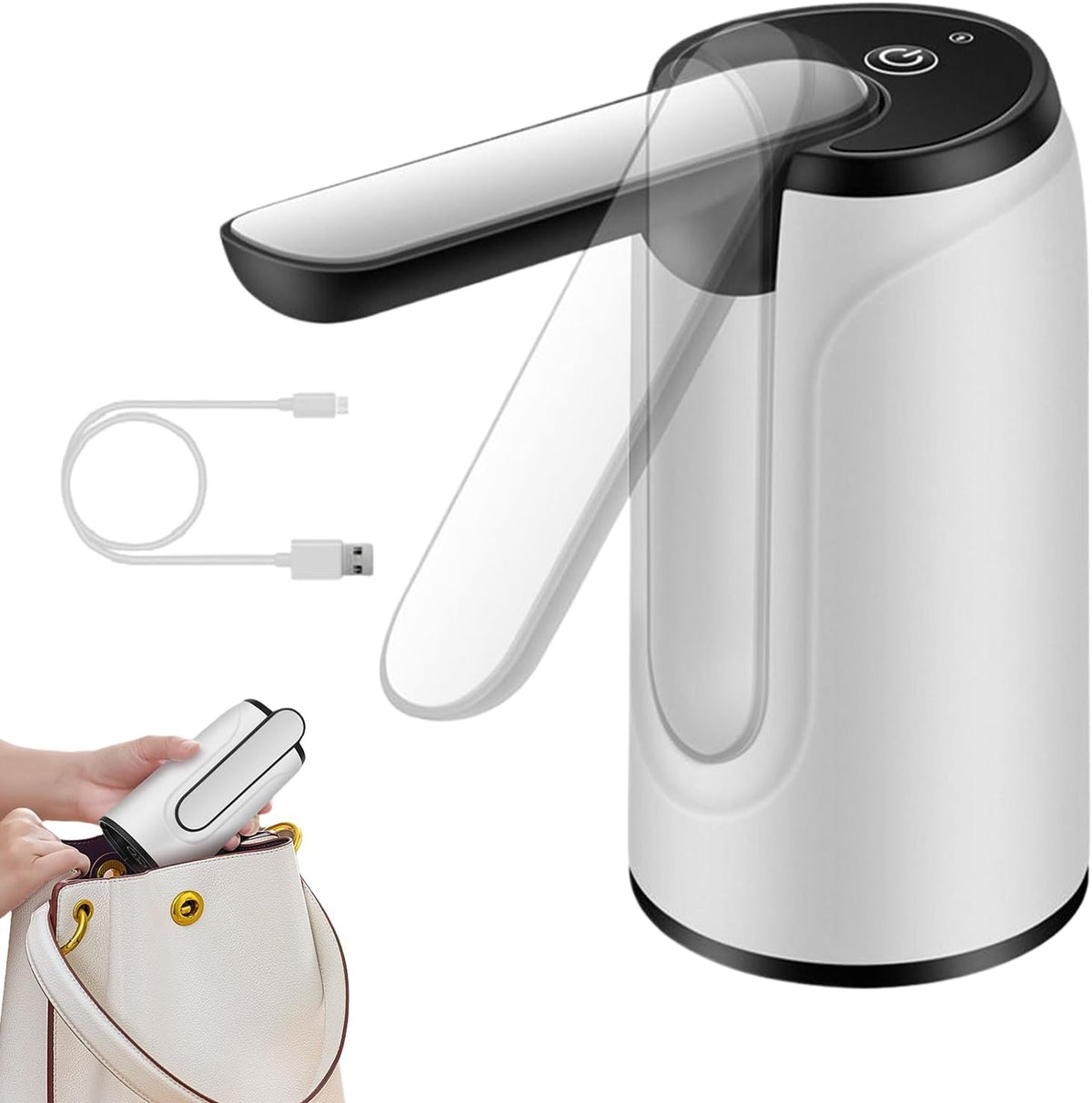 Draagbare USB oplaadbare waterdispenser