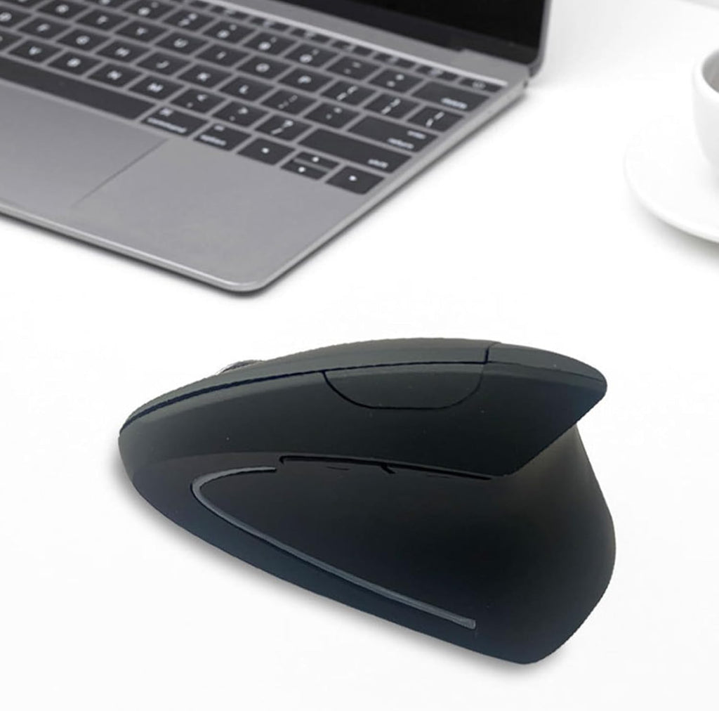 Oplaadbare ergonomische verticale draadloze muis