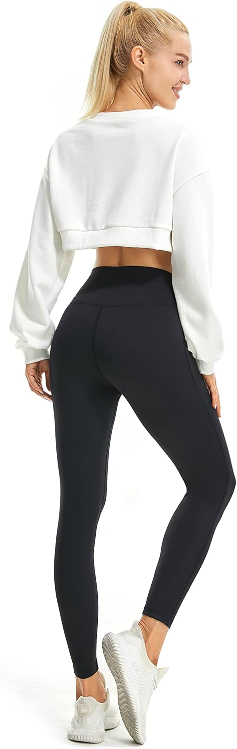 Flared yoga leggings