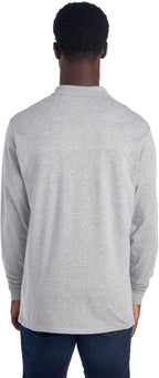 Heren polo met lange mouwen – Liva