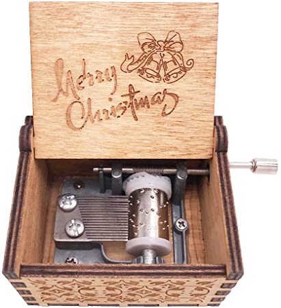 Muziekdoos met kerstthema
