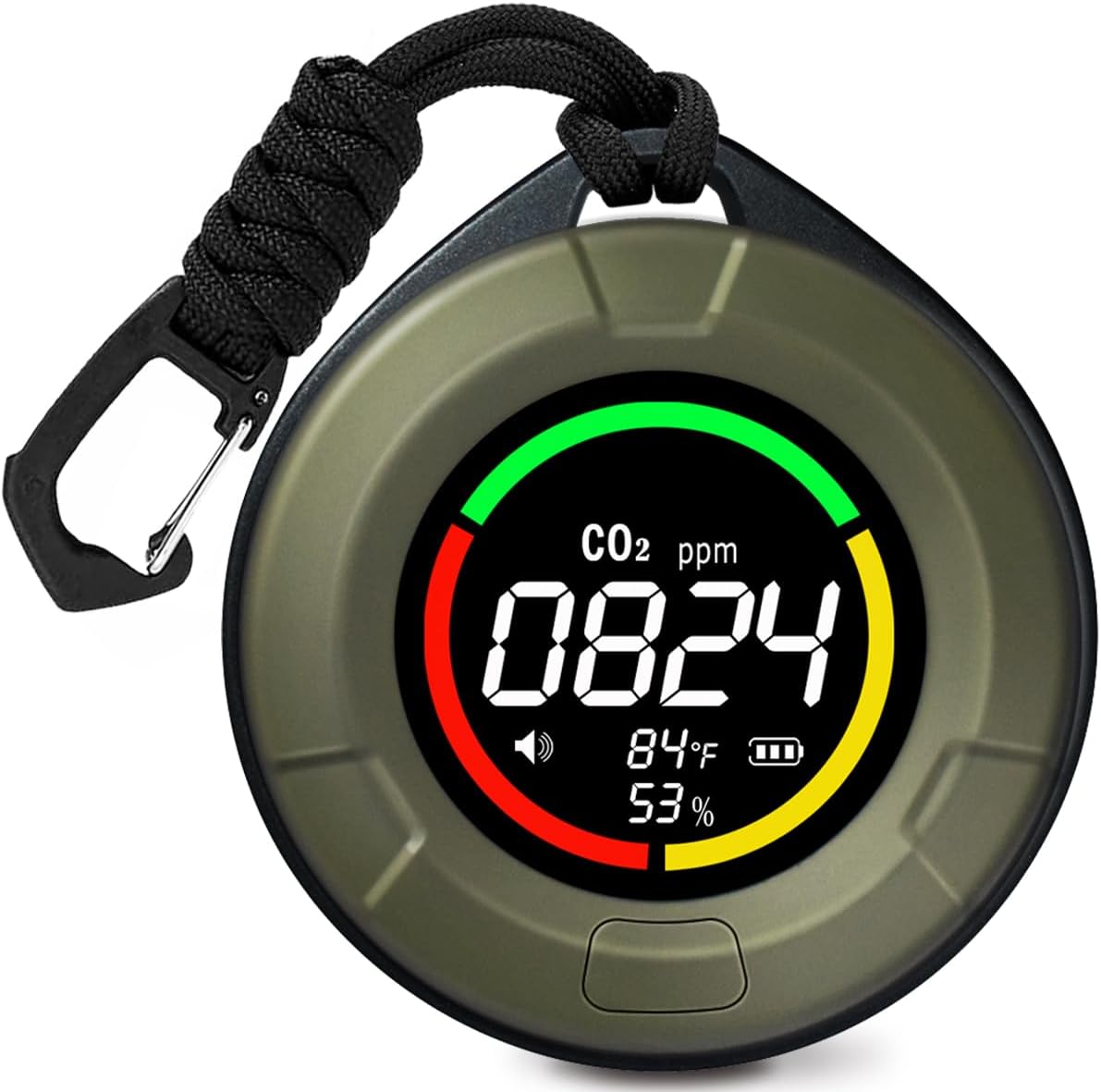 Draagbare CO2 detector