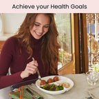Portion control bord voor diabetische & bariatrische dieet — afbeelding 4
