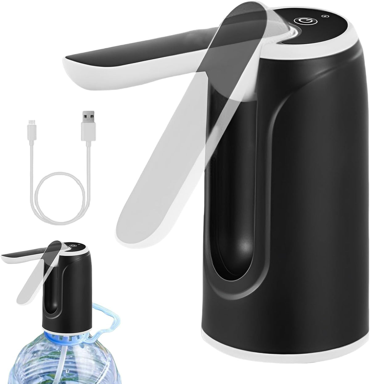 Draagbare USB oplaadbare waterdispenser