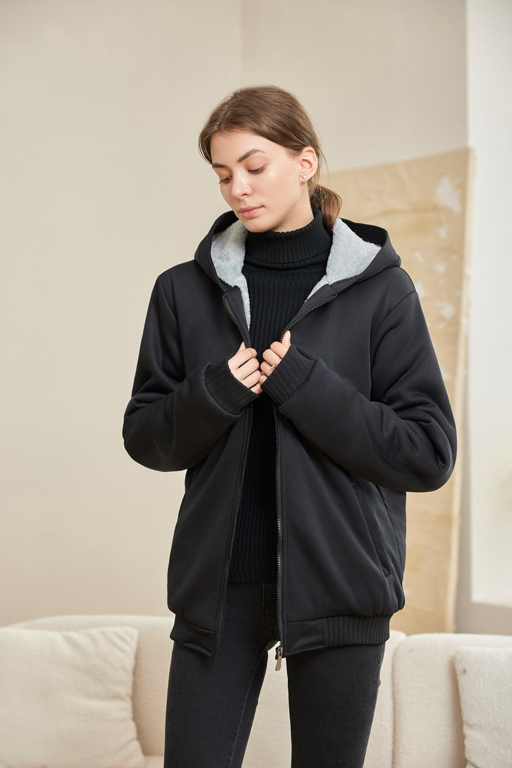 Dames winter fleecevest