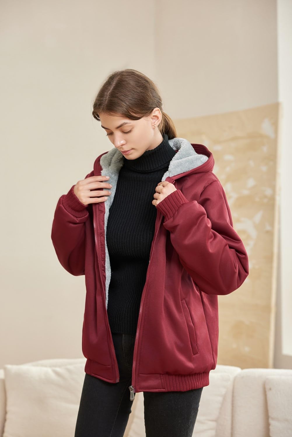 Dames winter fleecevest