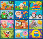 3D foam sticker puzzel