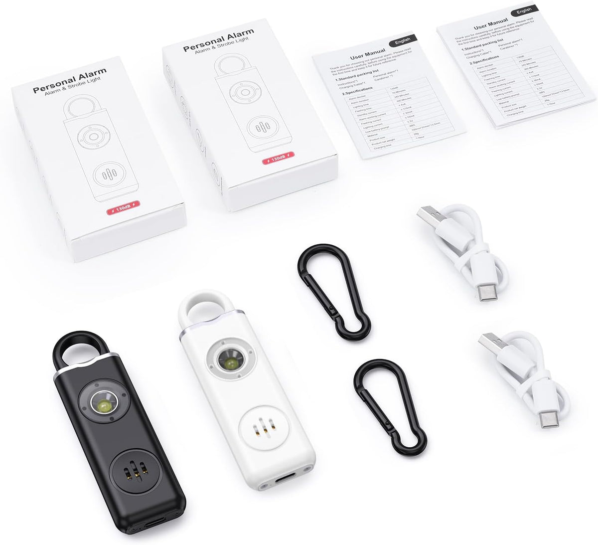 Persoonlijk alarm sleutelhanger