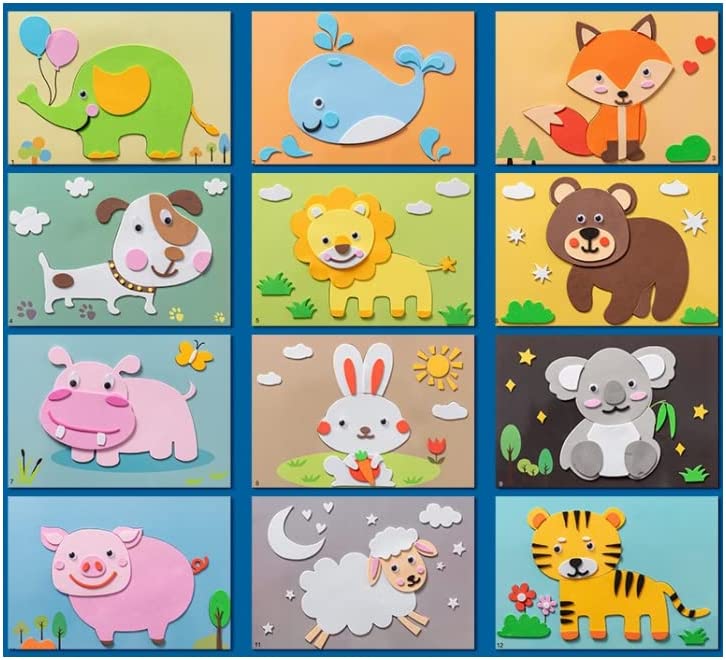3D foam sticker puzzel