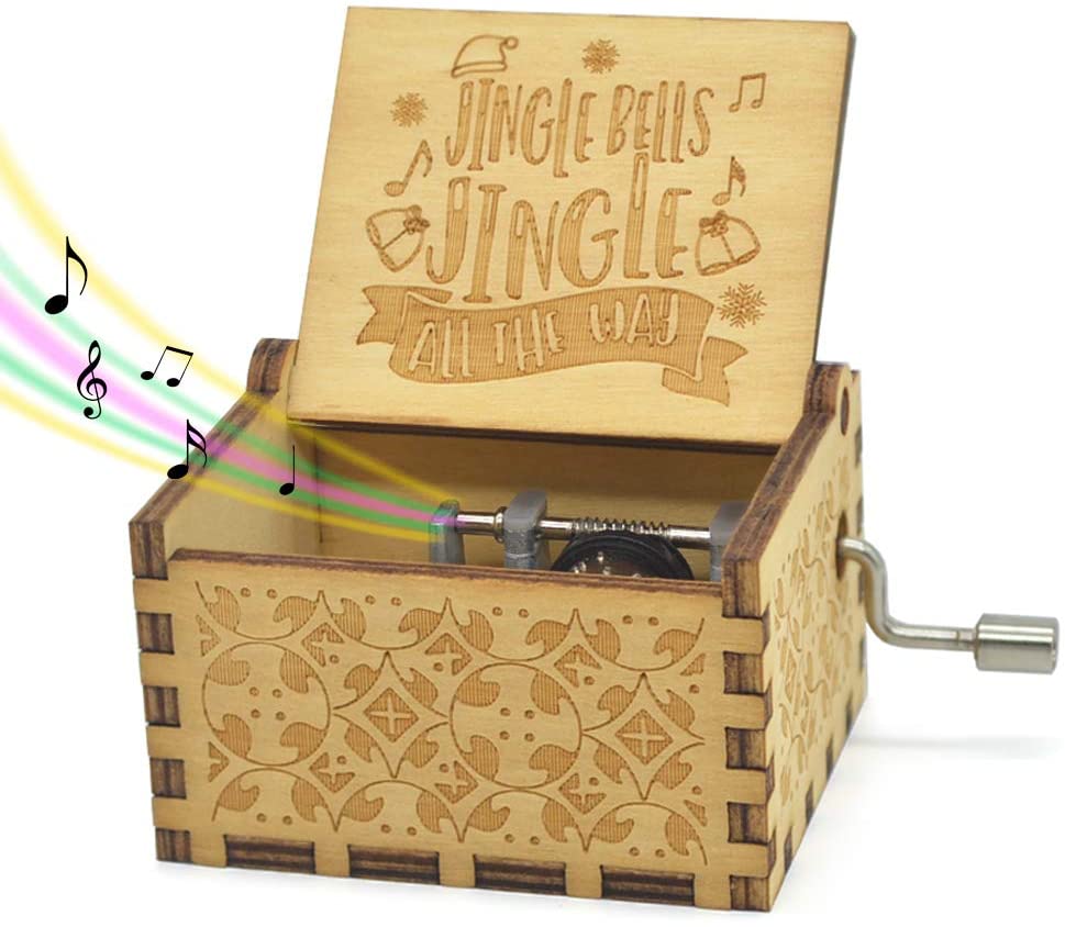 Muziekdoos met kerstthema