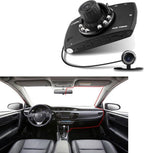 Dual lens auto dashcam G30 2.7" LCD full HD 1080P met g-sensor