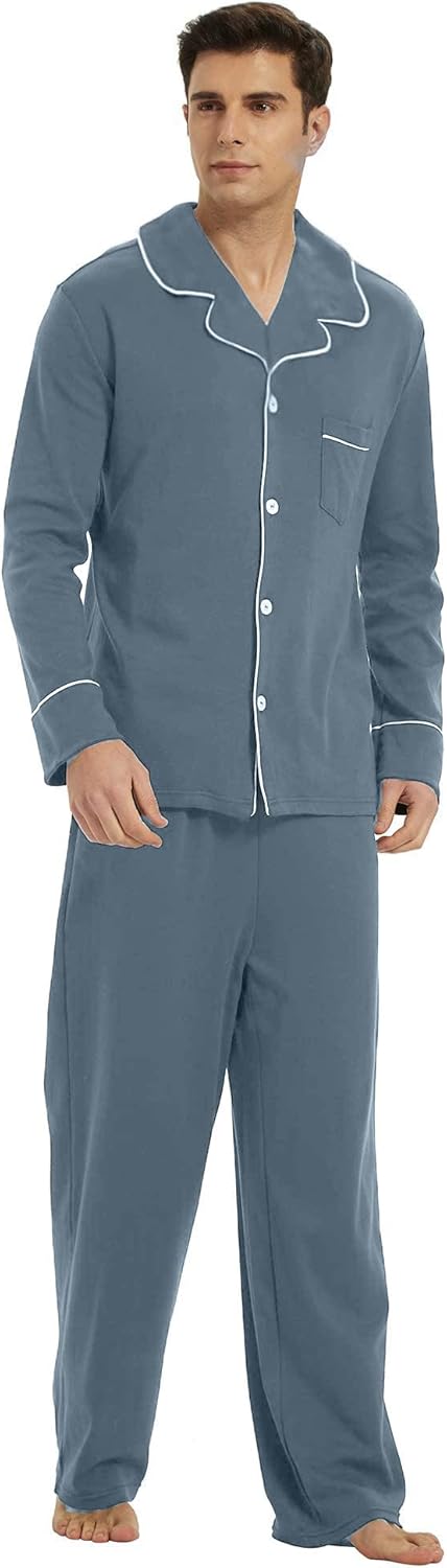 Katoenen heren pyjama