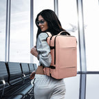 Uitbreidbare 26–45L reisrugzak met laptopvak & zijhandvat