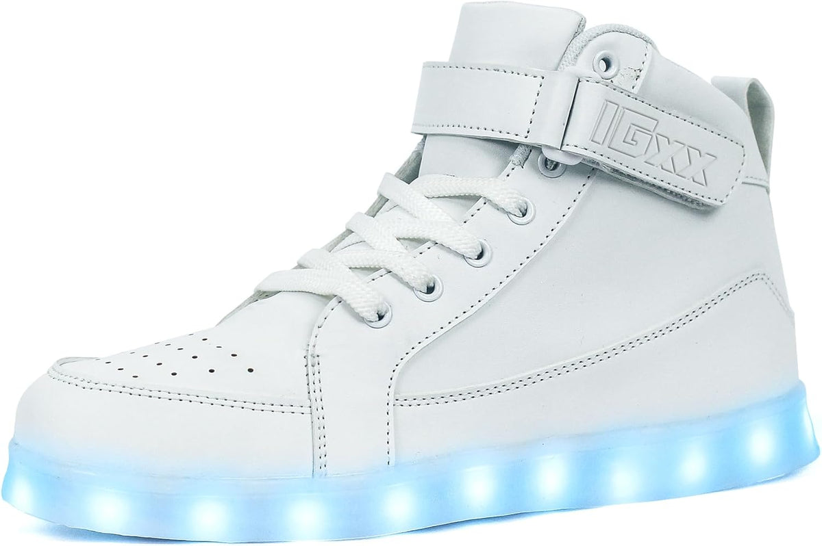 LED sneakers met oplaadbare verlichting