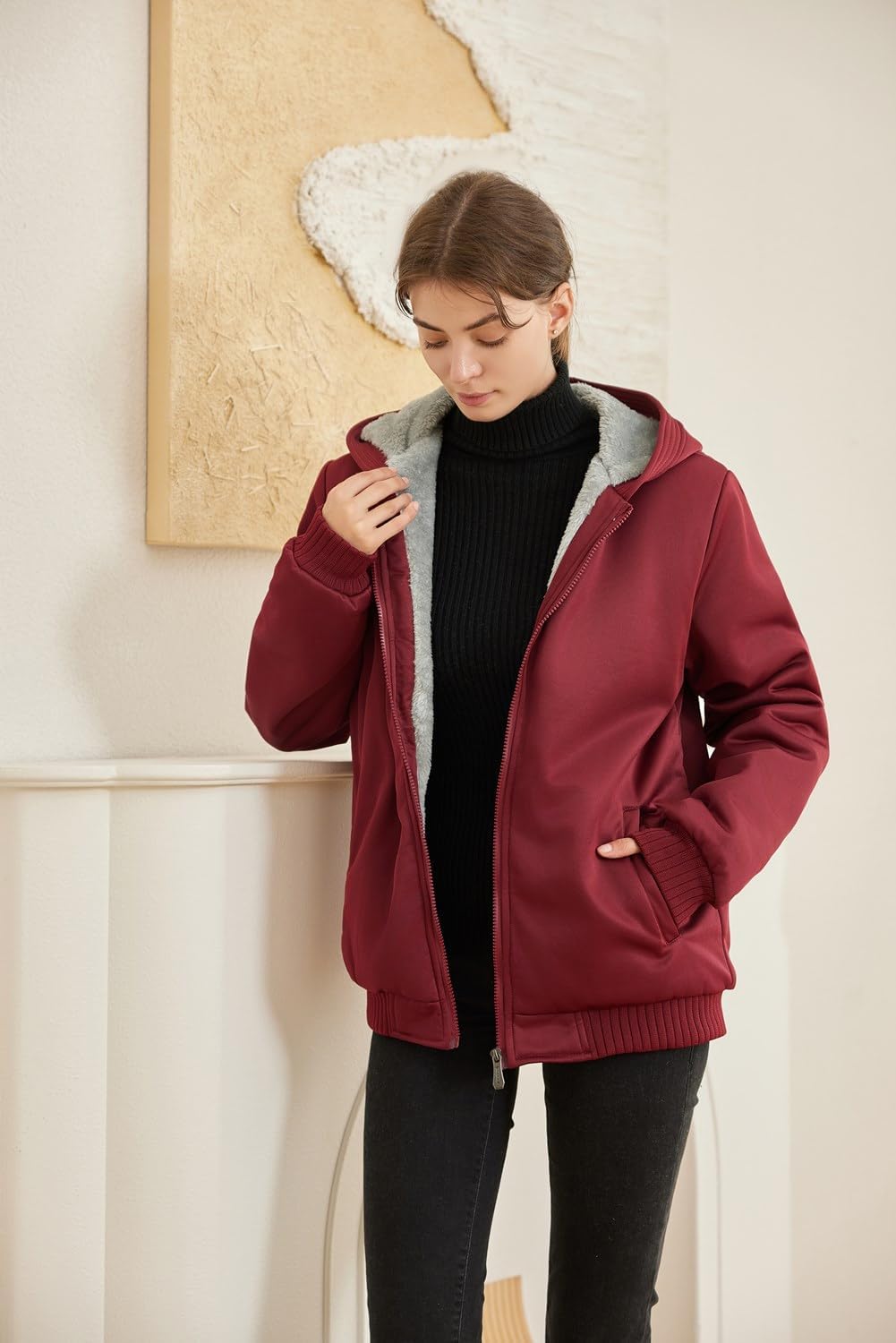 Dames winter fleecevest
