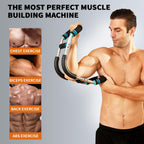 Verstelbare spring workout bar Twister arm exerciser