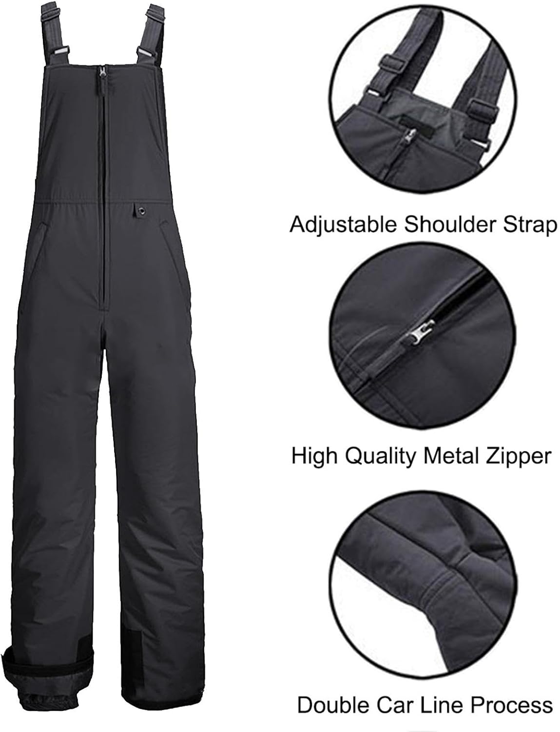 Geïsoleerde snowboard overalls