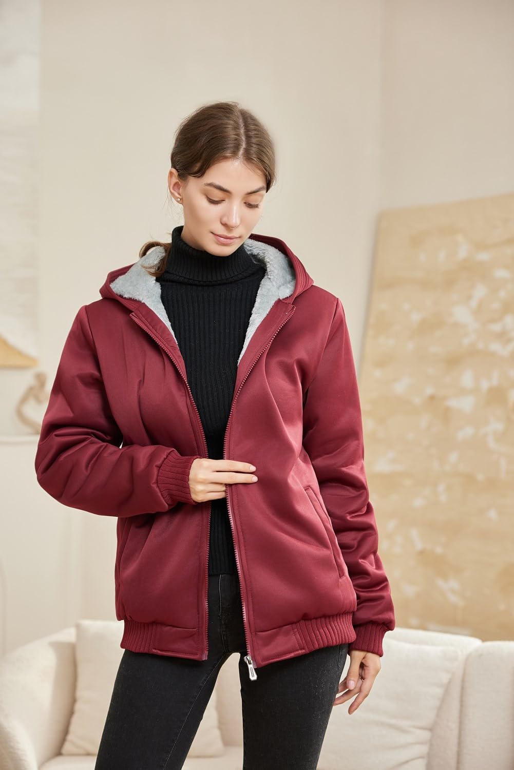 Dames winter fleecevest