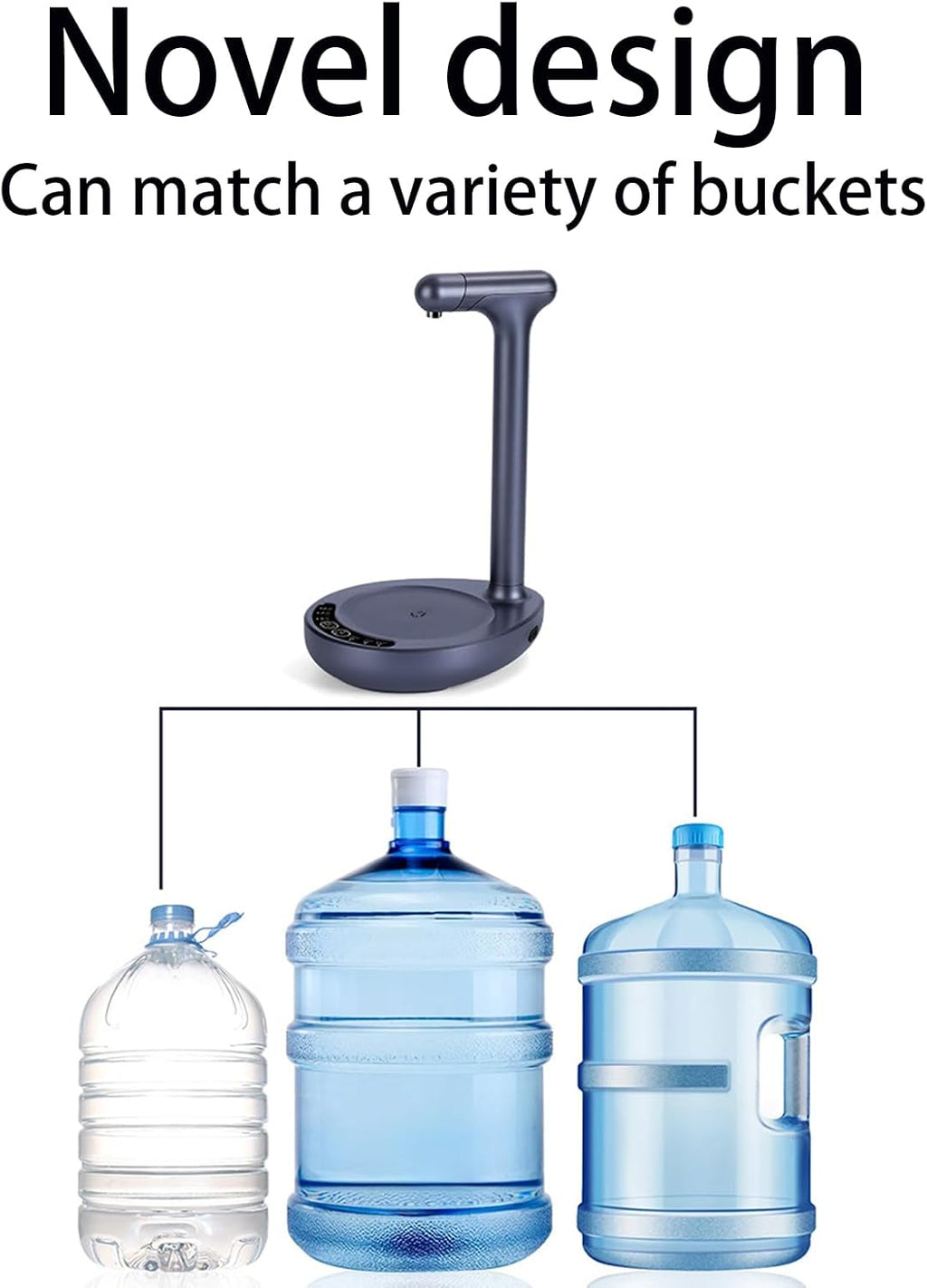 Elektrische waterdispenser voor bureau – 5-Gallon pomp — afbeelding 29