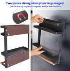 Magnetisch keukenkruidenrek met keukenpapierhouder