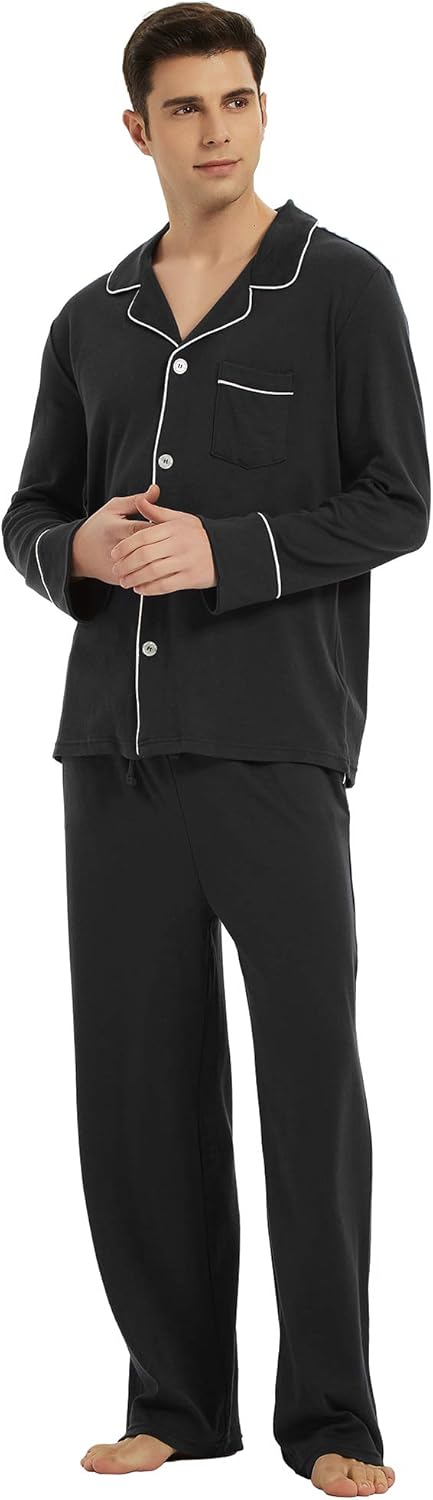 Katoenen heren pyjama