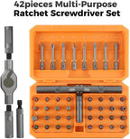42-in-1 magnetische schroevendraaierset – precisie reparatieset met bits
