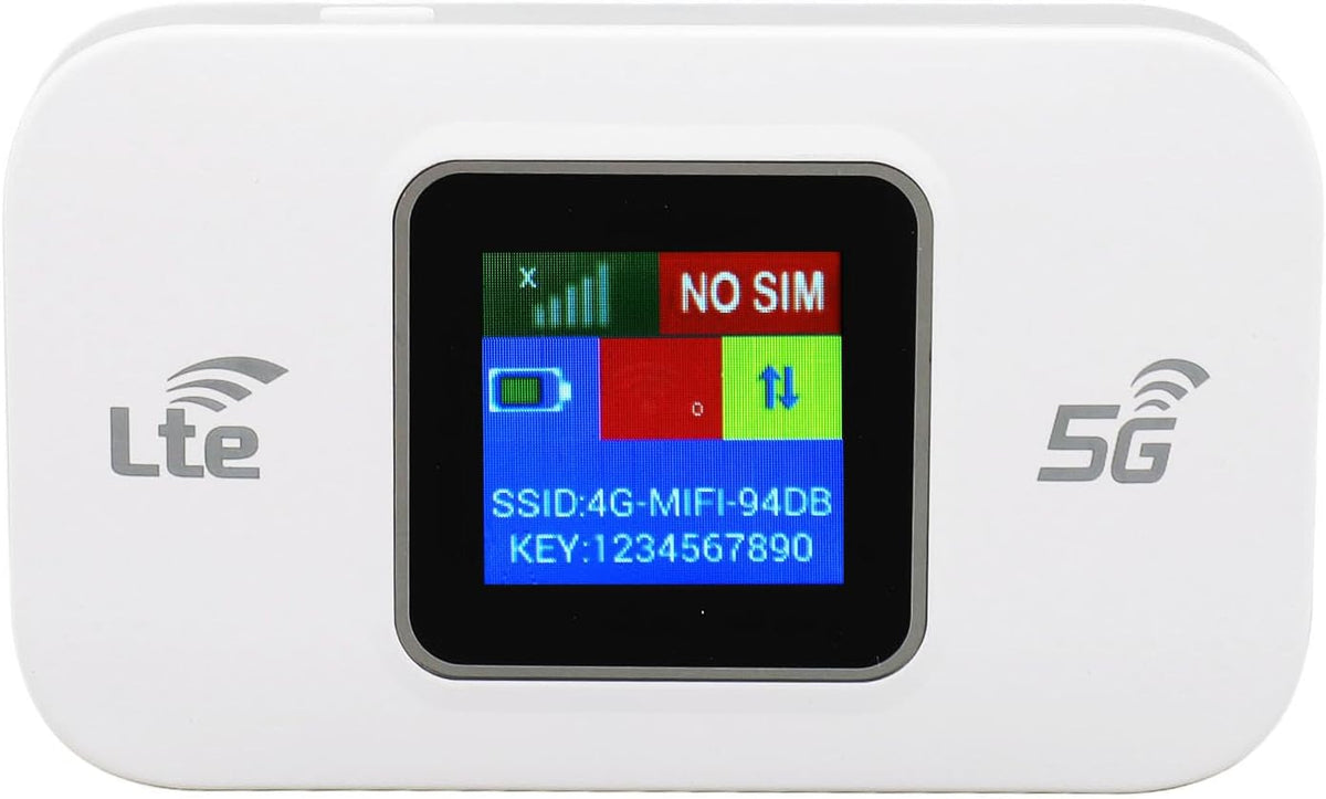 4G LTE USB wifi-hotspot modem met 300 mbps snelheid en 3000 mah batterij