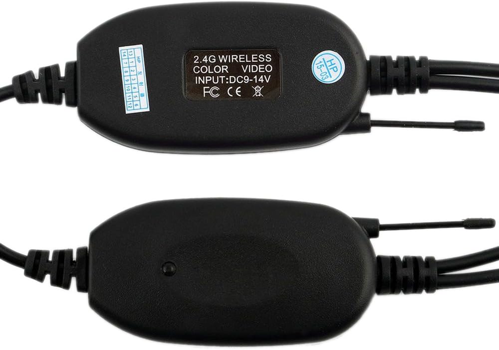 Draadloze achteruitrijcamera met 4,3" (10,9 cm) lcd-monitor