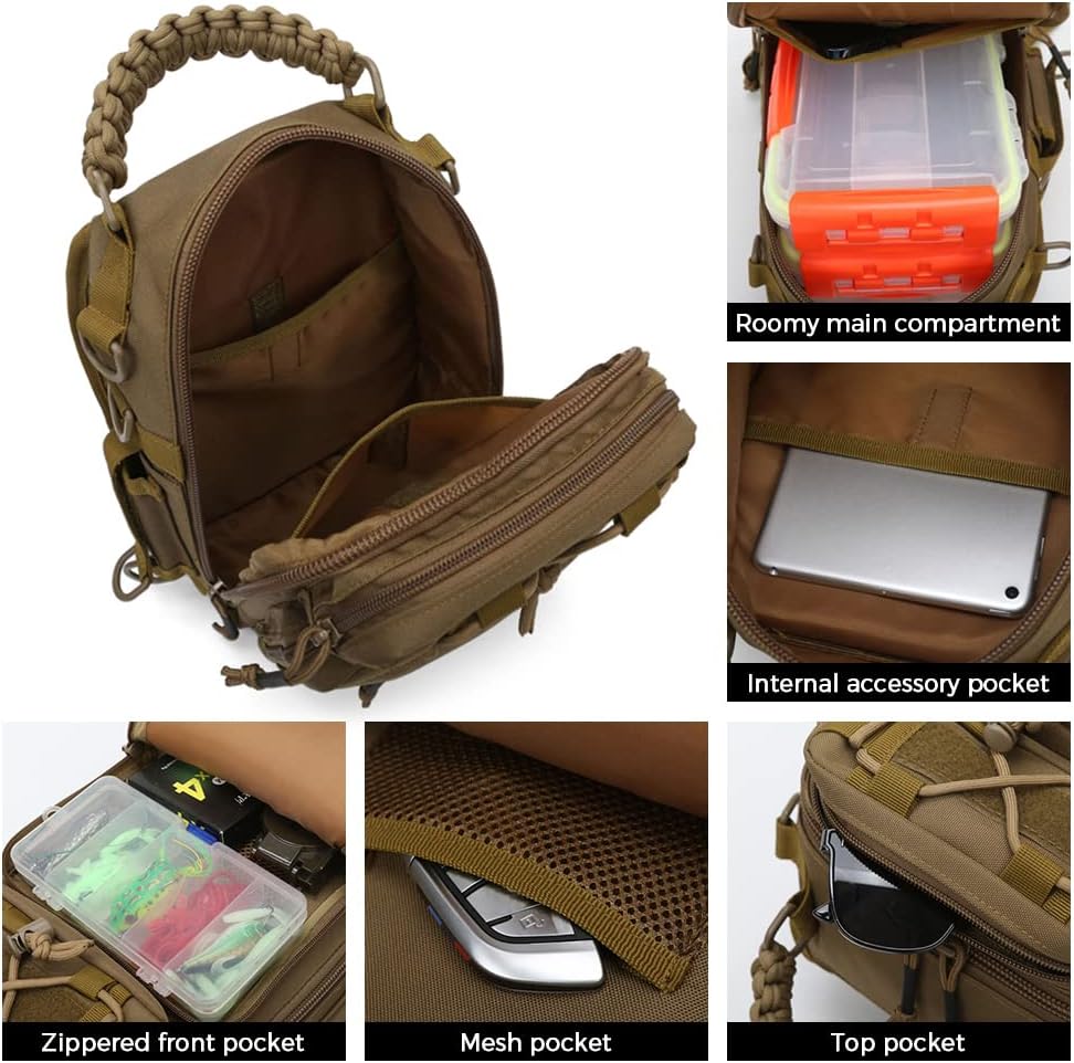Visslingtas met multi-pocket aasopslag — afbeelding 26