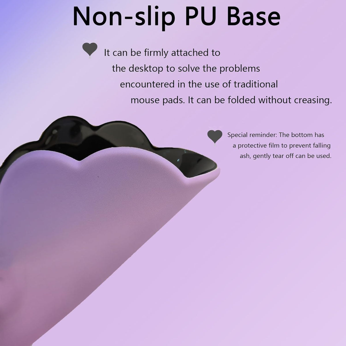 Cloud-Vormige ergonomische polssteun set met muismat & onderzetter — afbeelding 77