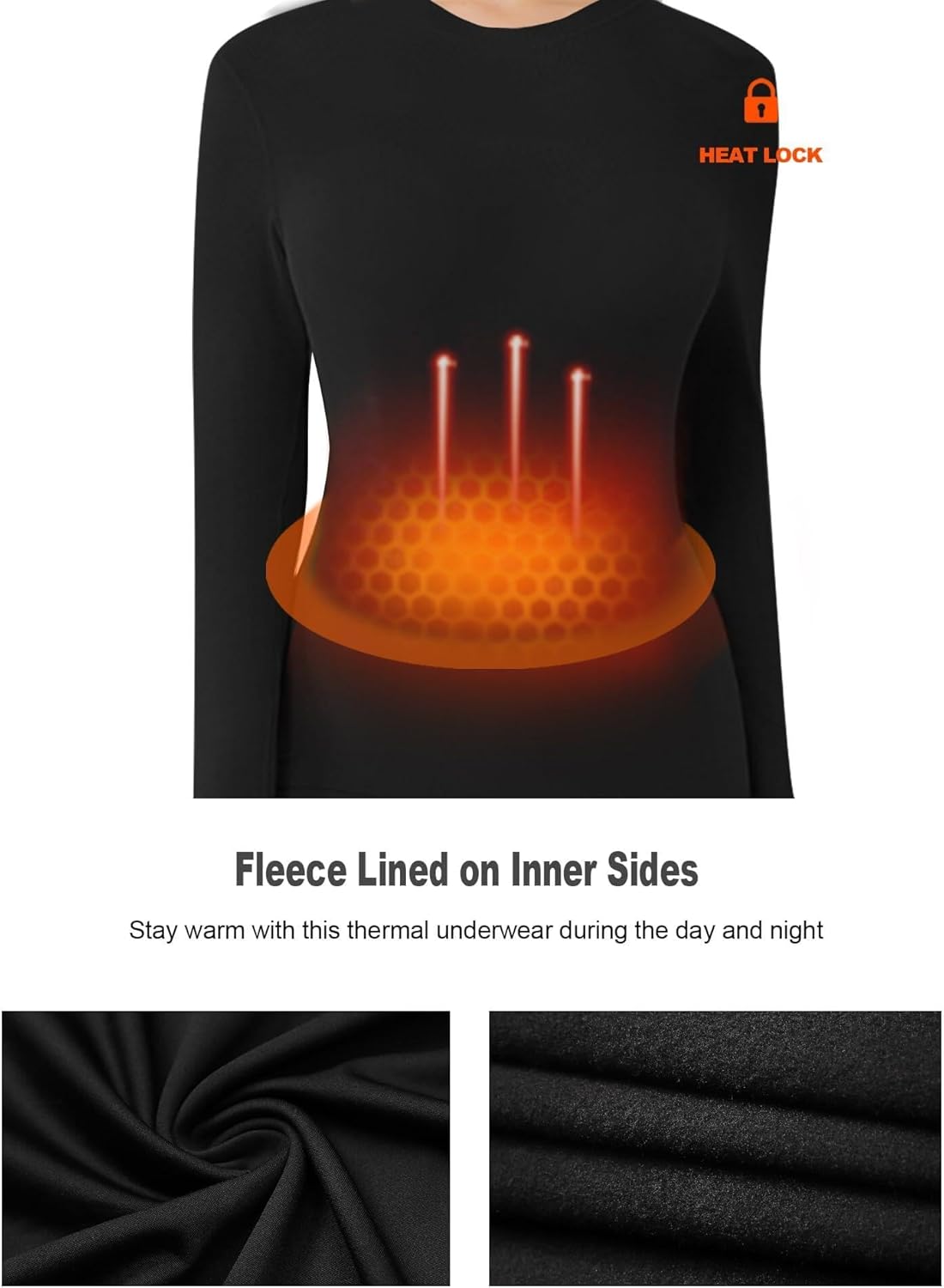 Thermoshirts voor vrouwen - luna (4-pack)