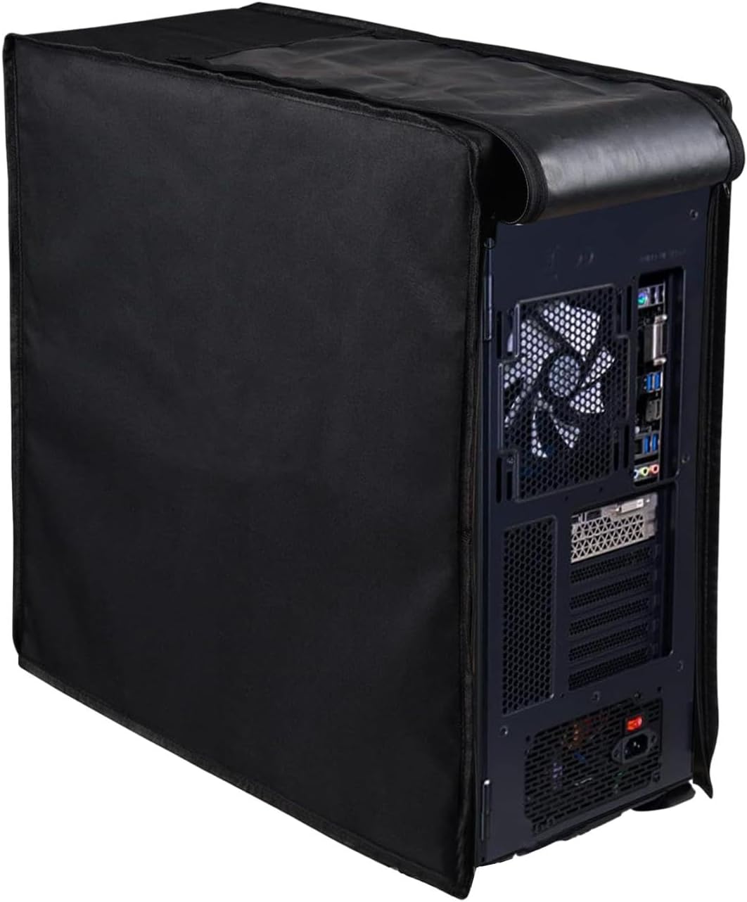 Computer CPU stofhoes met ritsen