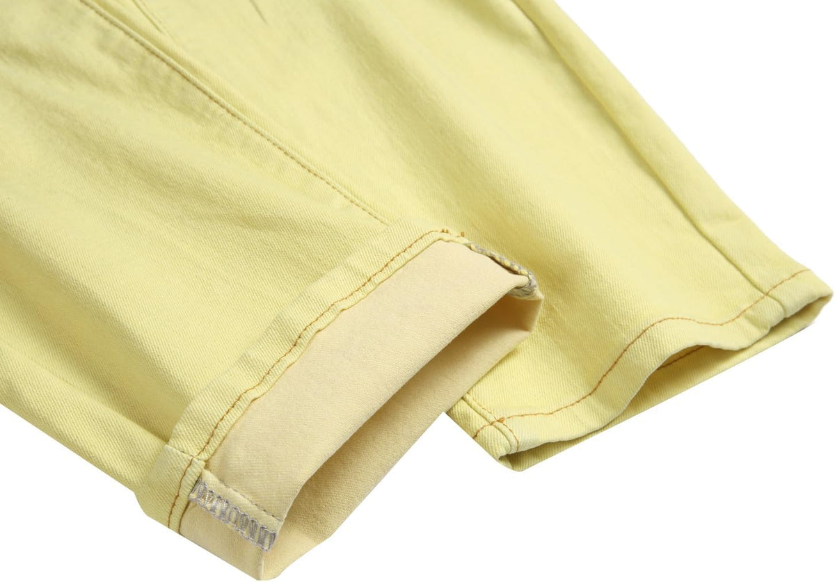 Heren slim-fit ripped jeans