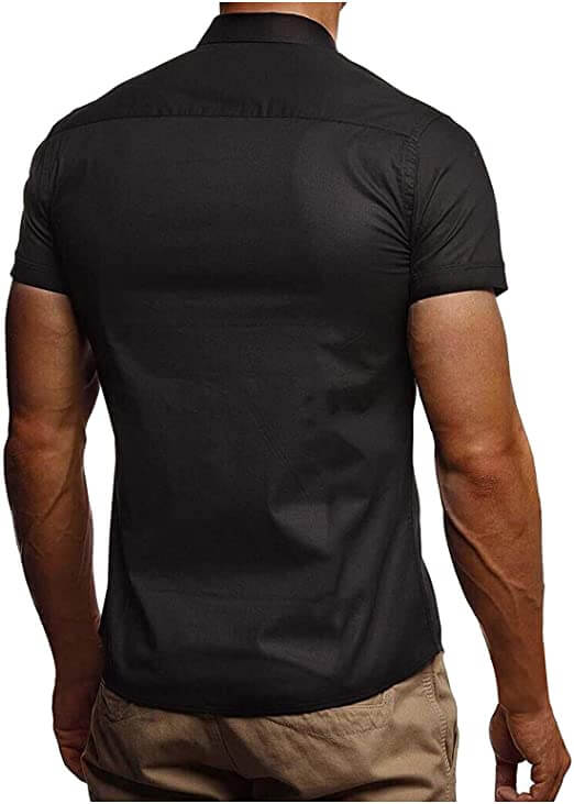 Bequem & stijlvol ademend heren poloshirt met knopsluiting — afbeelding 30