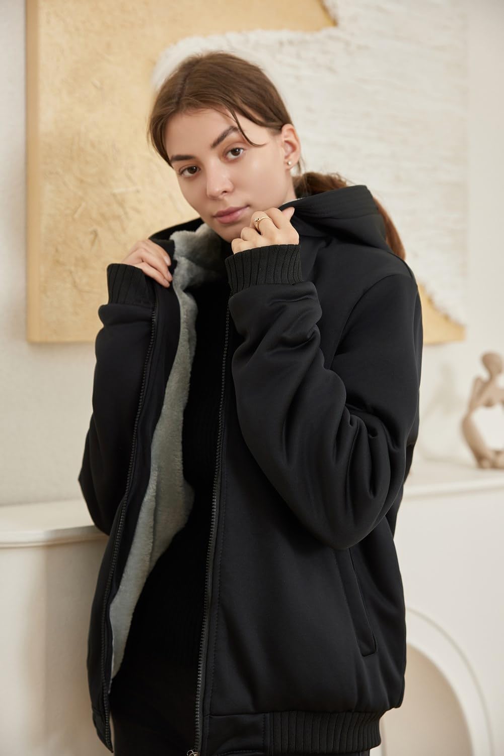 Dames winter fleecevest