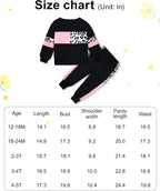 Warme baby sweater set voor meisjes