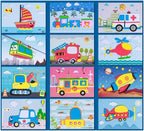 3D foam sticker puzzel