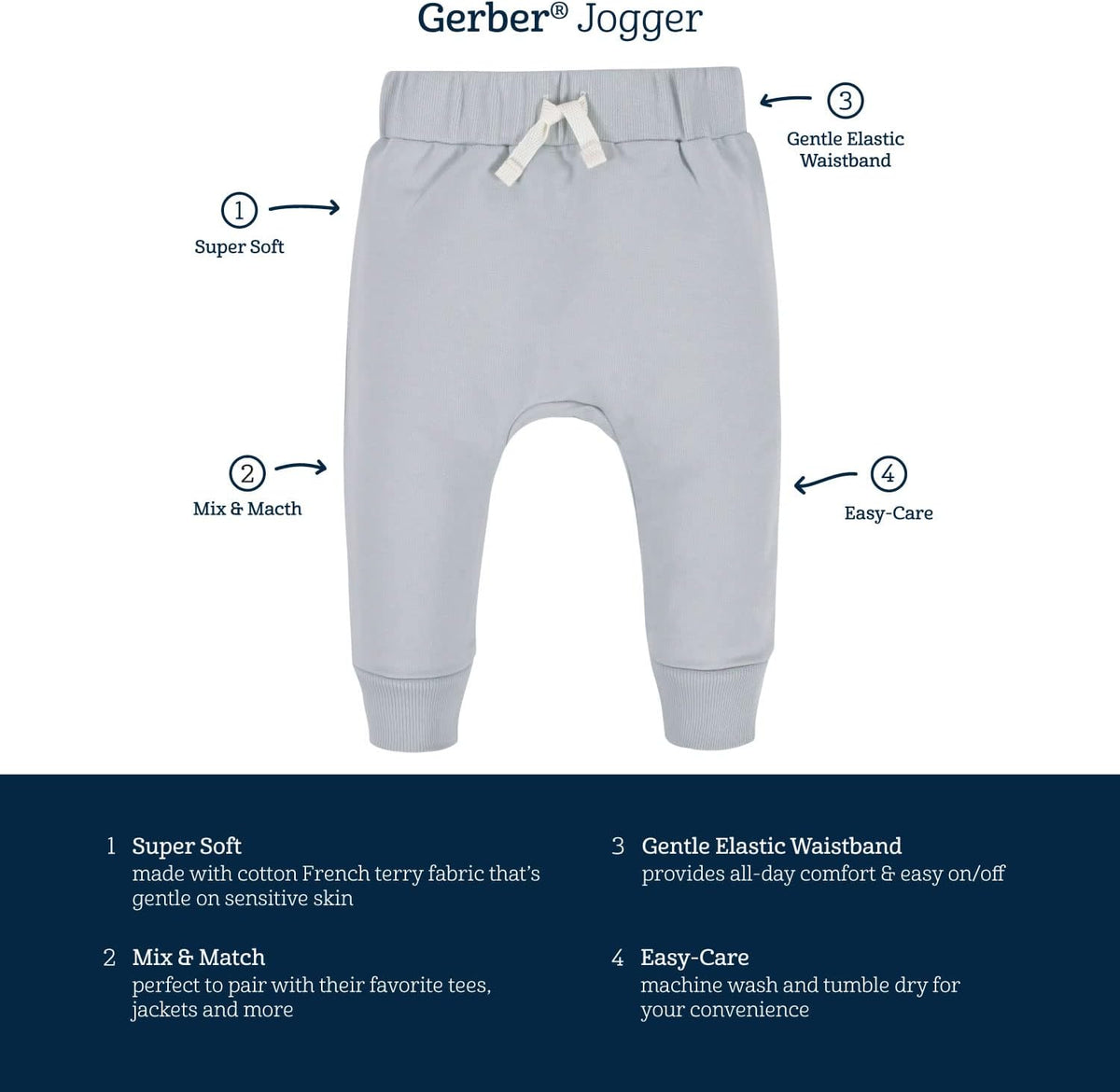 Peuter joggingbroek - 3-Pack essentials
