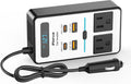 Auto-omvormer van 12 V DC naar 220 V AC, 200 W, met USB-C en snellader — afbeelding 10