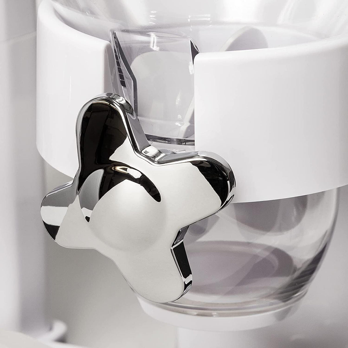 Dubbele ontbijtgranen dispenser