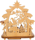 LED kerst dorp huisje