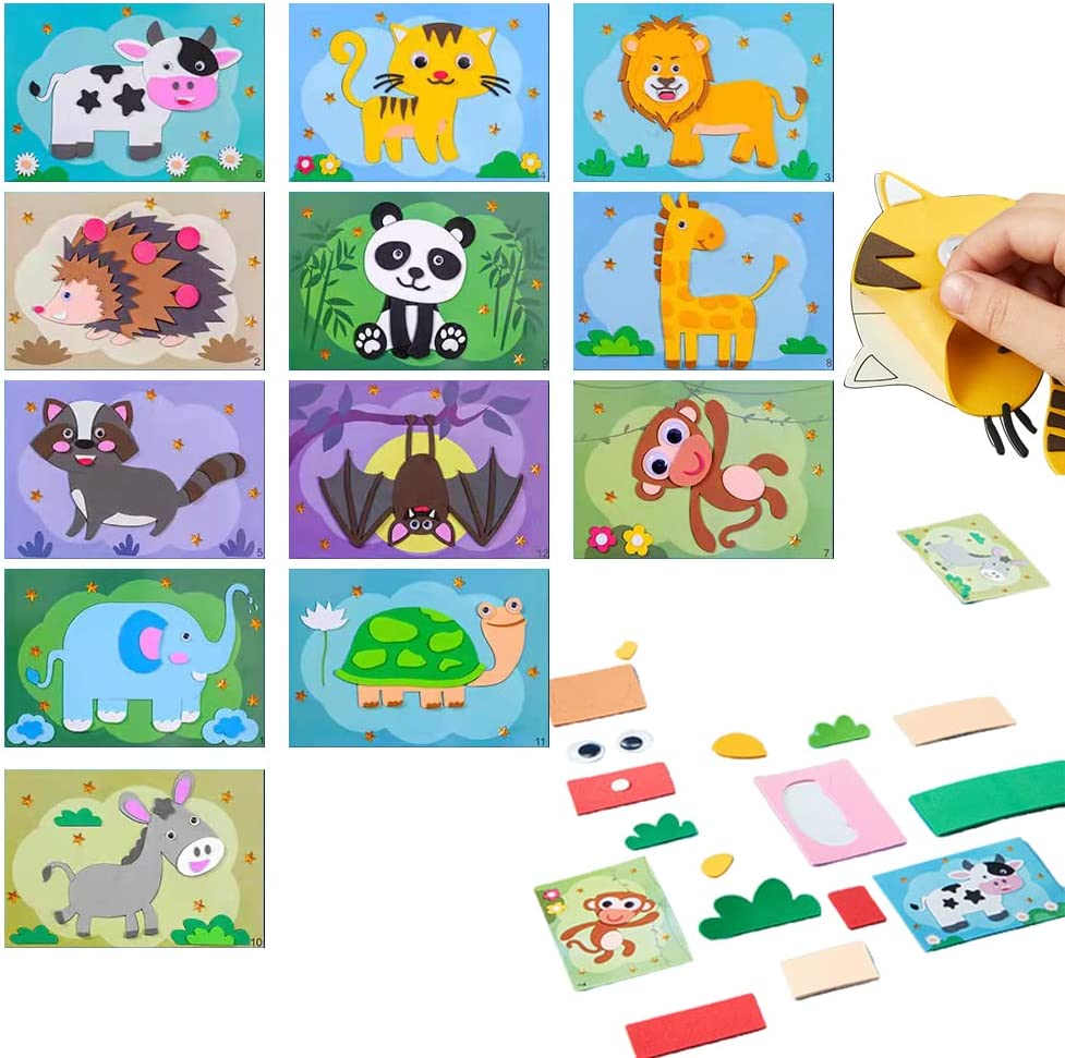 3D foam sticker puzzel