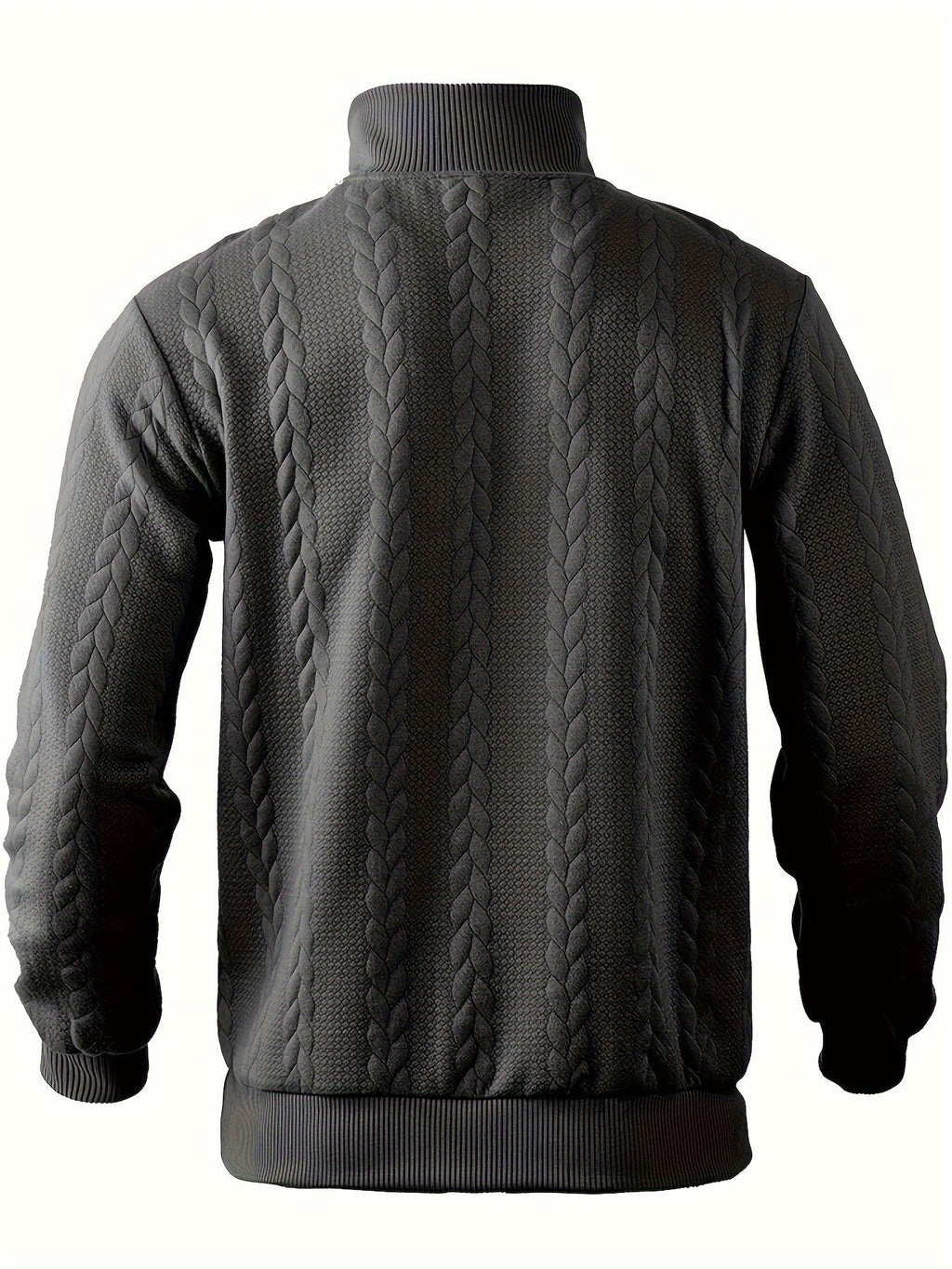 Vintage heren trui met rits