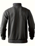 Vintage heren trui met rits