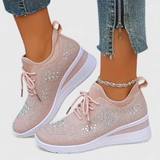 Schoenen met brede teenruimte en zachte demping