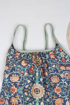 Mouwloze bikini met aantrekkelijk patroon